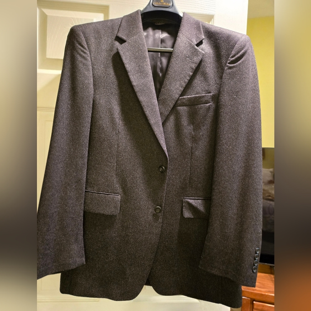 Gray Cashmere Mens Blazer Size 40/Reg